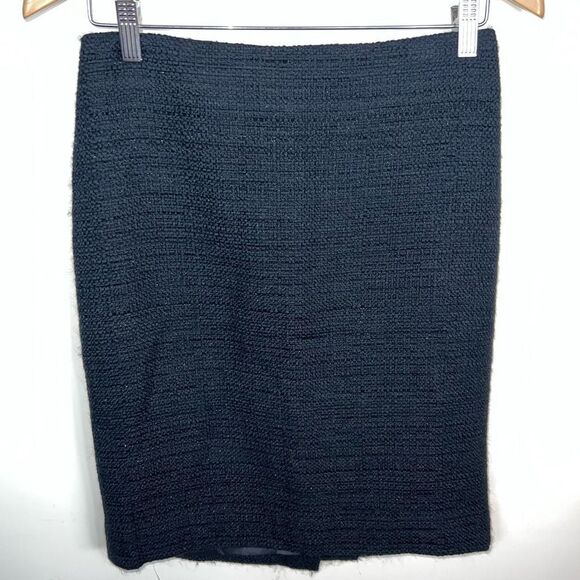 Theory Wool Mix  with Sparkle threading Pencil Skirt - Picture 1 of 9
